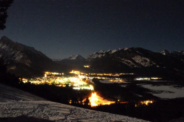 Banff night sky 3818