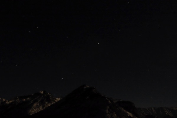 Banff night sky 3831