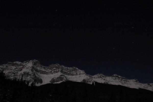 Banff night sky 3835