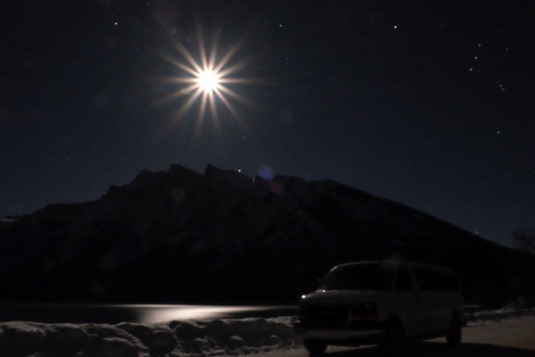 Banff night sky 3836