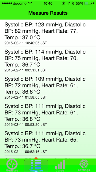 Blood pressure app 8434