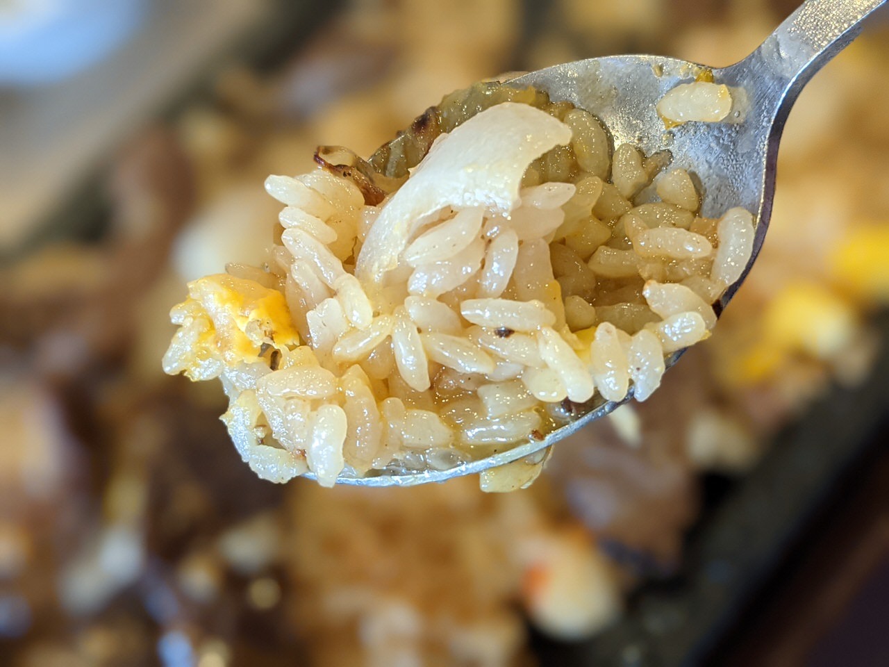 ステーキガスト「牛ハラミペッパーカットステーキ鉄板焼きチャーハン」 13