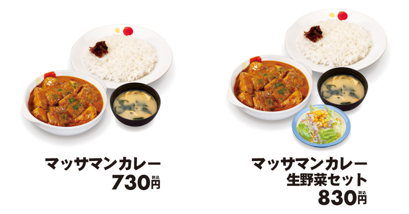 【松屋】世界一美味しいと言われるタイ料理「マッサマンカレー」 3