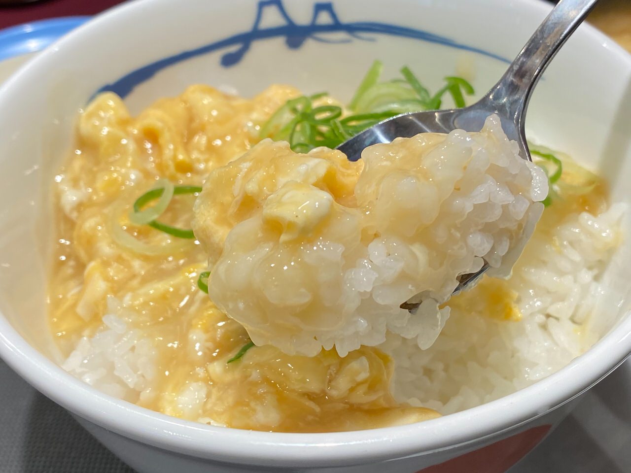 【松屋の朝食】「ふあとろ玉子のあんかけ朝ごはん」3