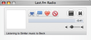 Lastfm Flash Player