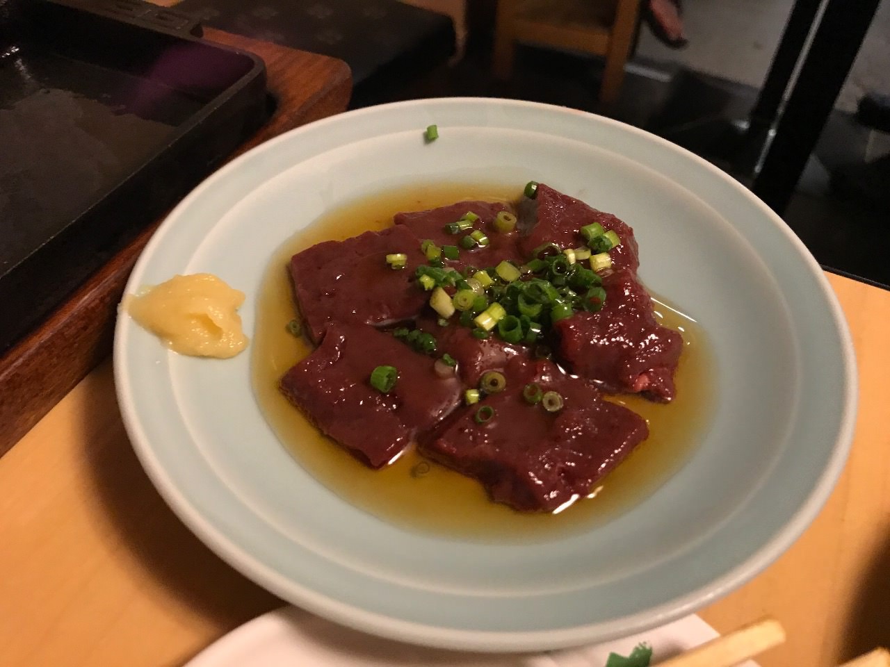 レバー刺し焼き