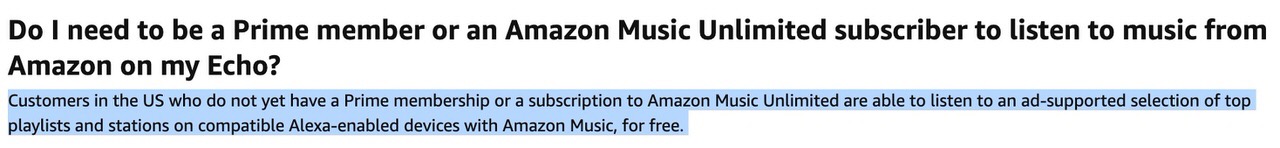 アメリカで「Amazon Music Unlimited」の広告付き無料配信を開始