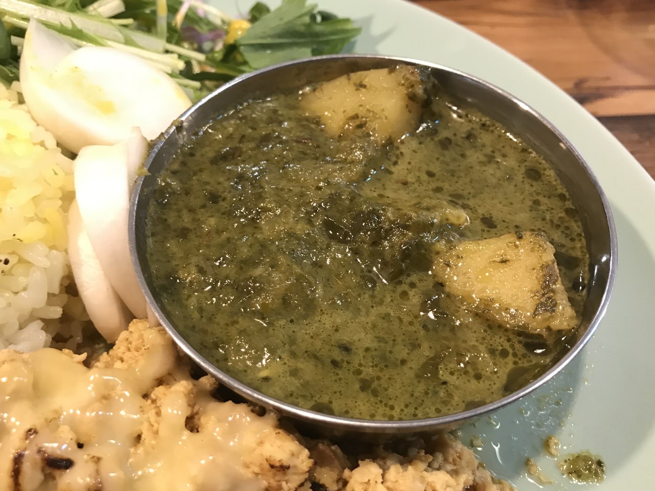 カレー「サンラサー」新宿 わんぱく 2