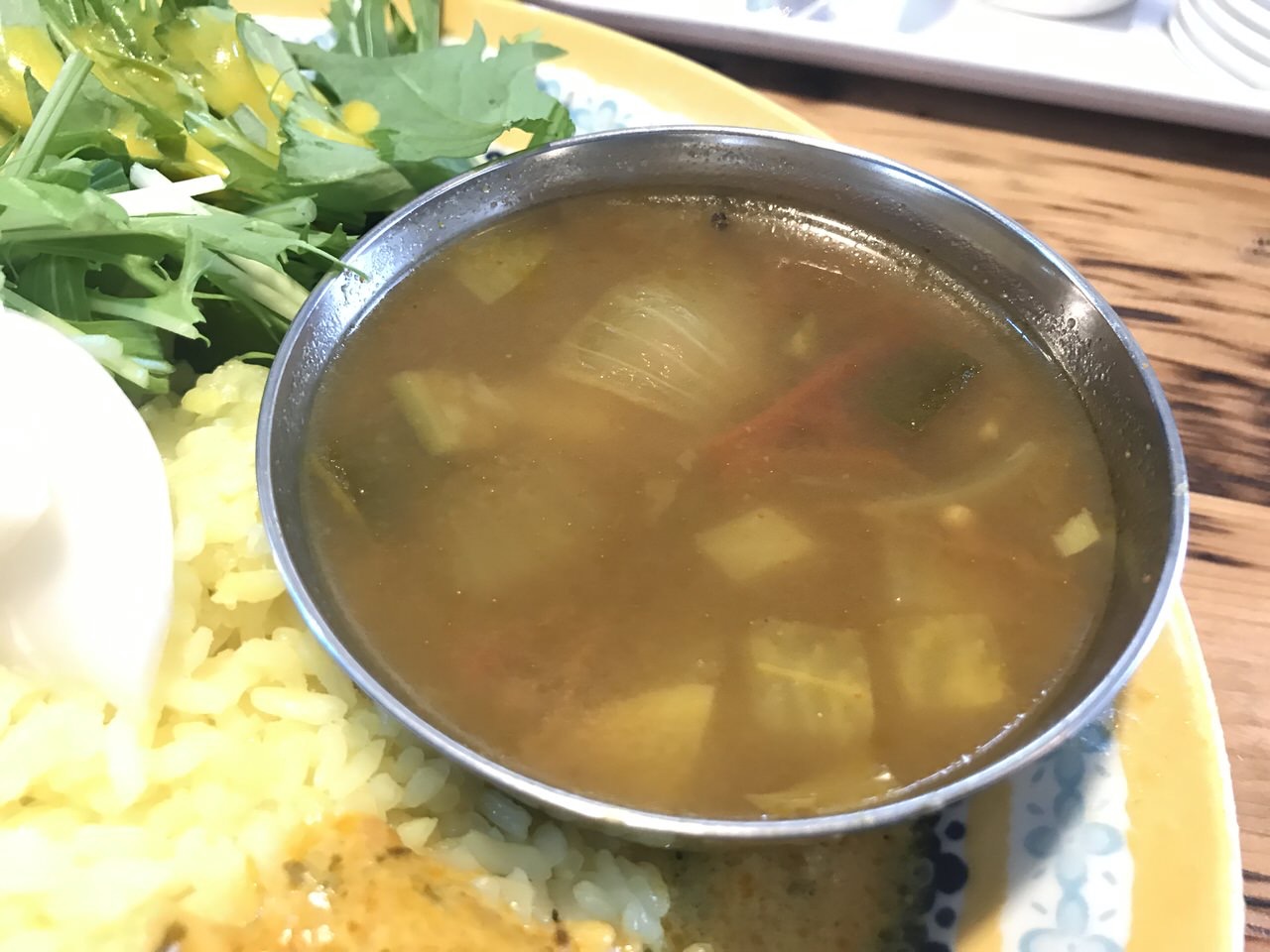 カレー「サンラサー」新宿 再訪 5