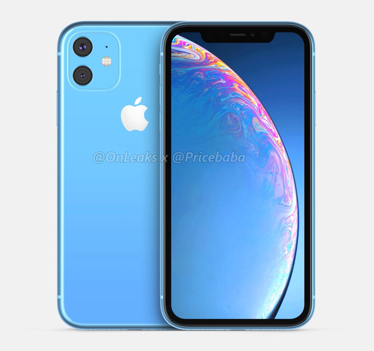 次期「iPhone XR」のデュアルレンズなレンダリング画像が公開される