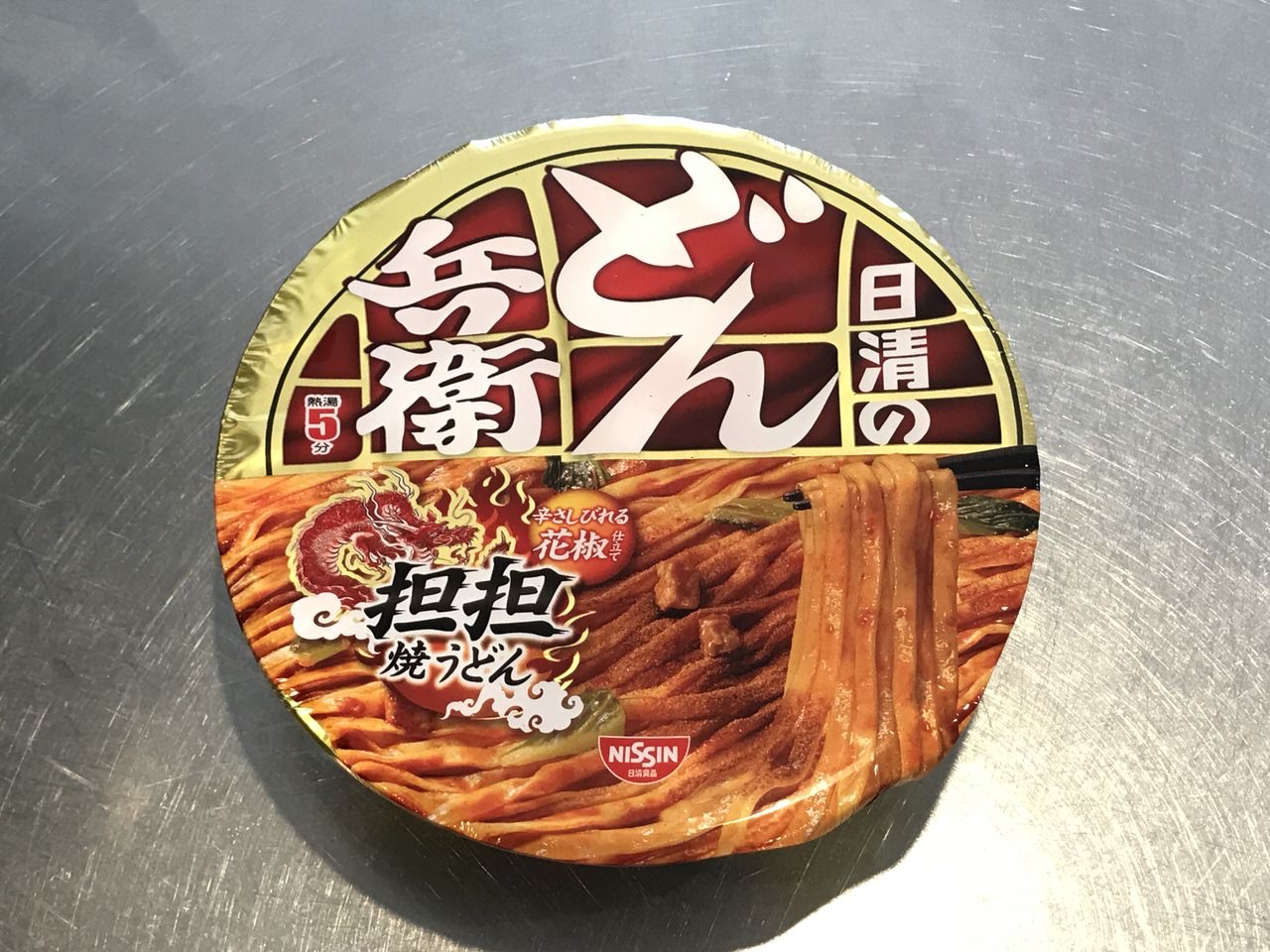 日清「どん兵衛 担担焼うどん」