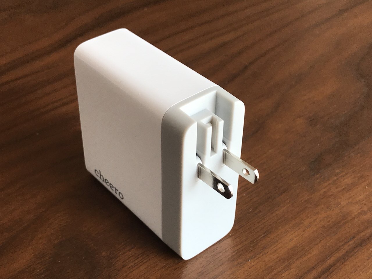 Power Delivery（PD）最大60W対応のACアダプタ「cheero USB-C PD Charger 60W」