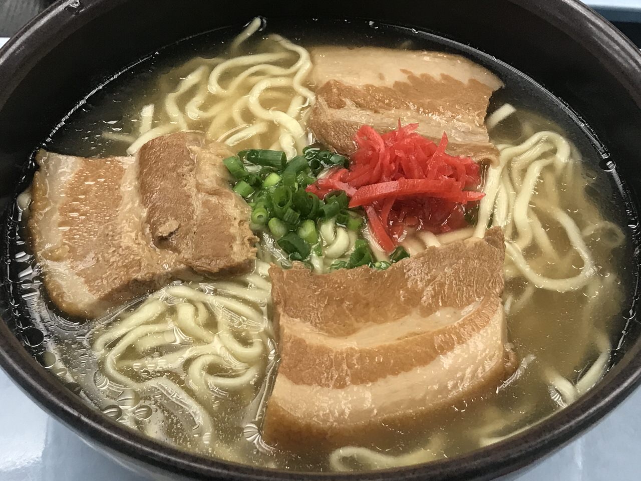 那覇空港 空港食堂 三枚肉そば 1