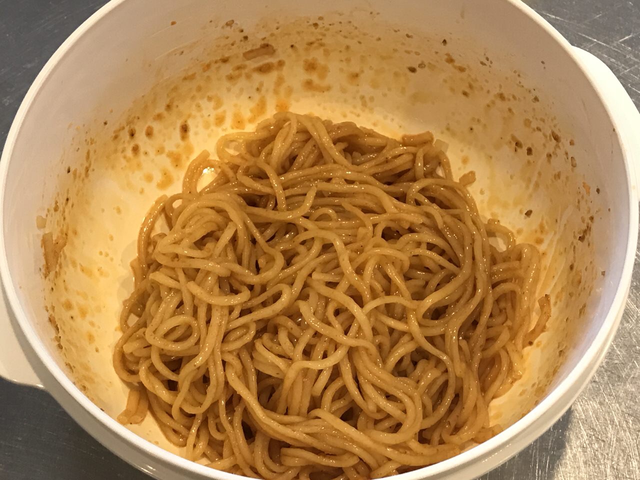 手軽で旨いレンチンする袋麺の油そば化計画 9