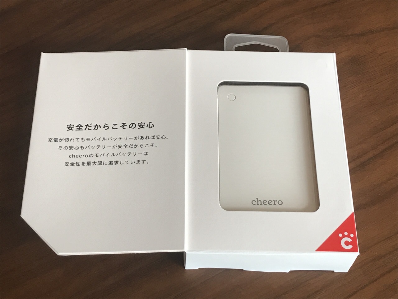 「cheero Extra 10000mAh」1