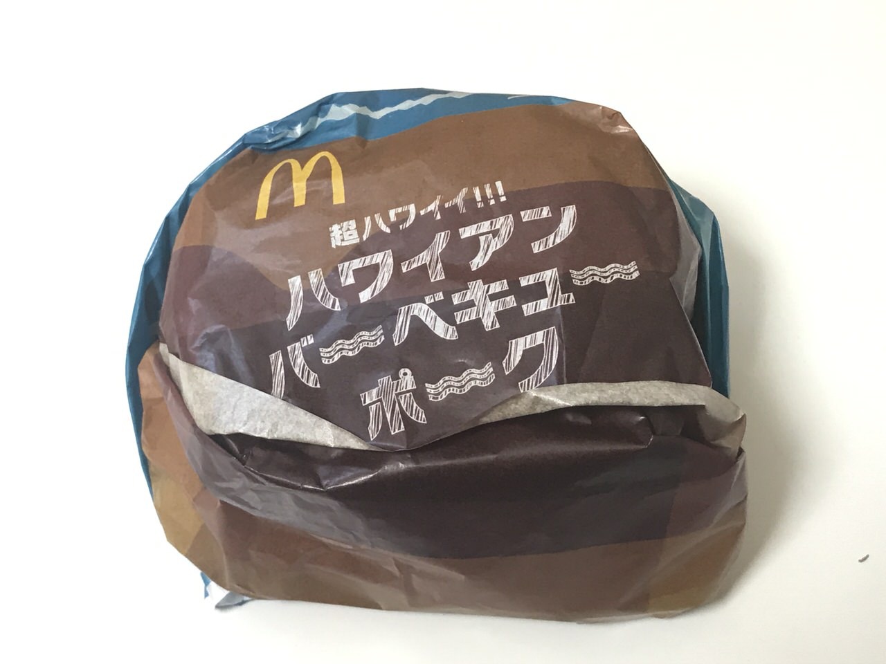 【マクドナルド】「ハワイアンバーベキューポーク」1