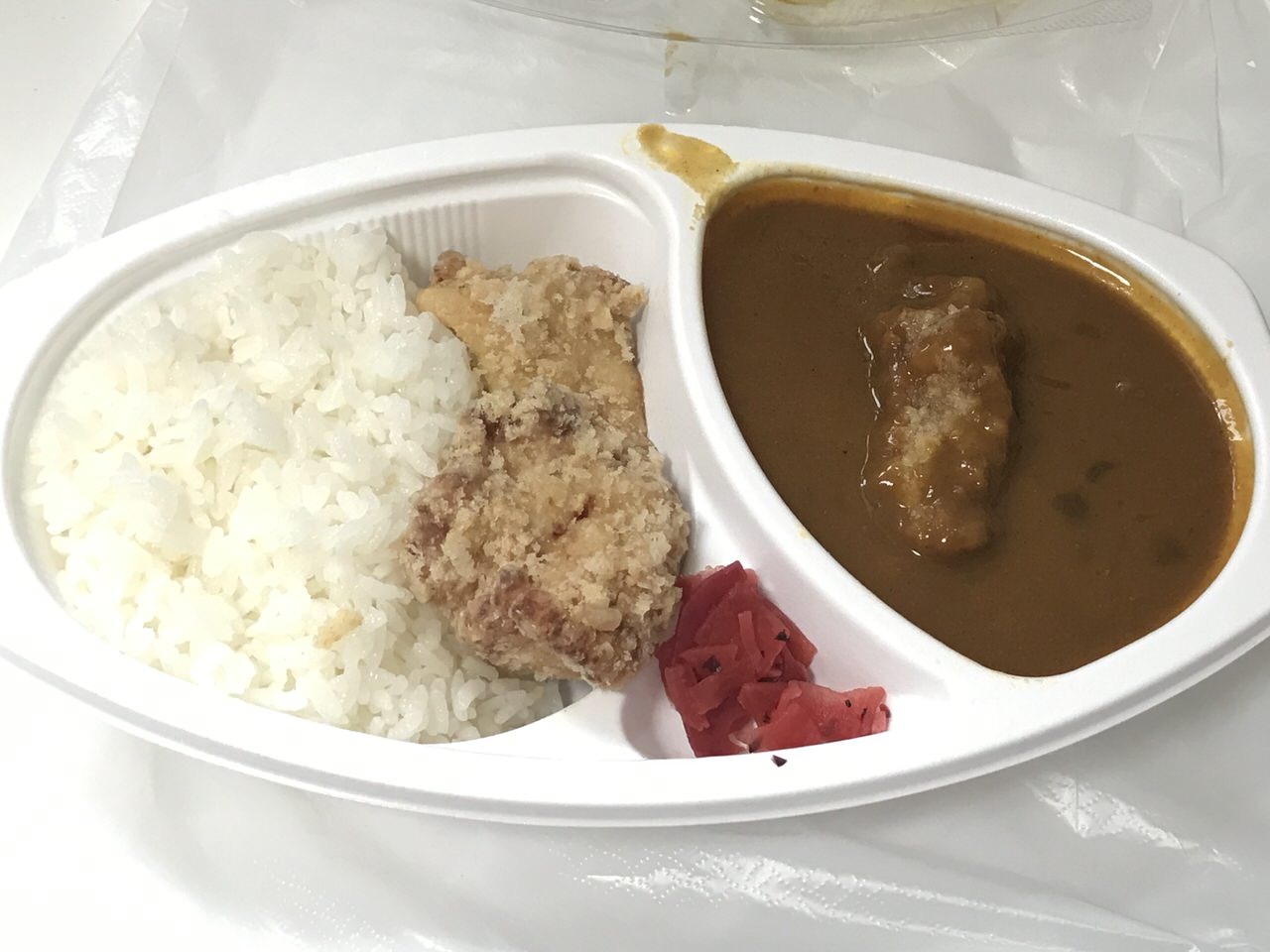 「鶏笑」からあげカレー 5