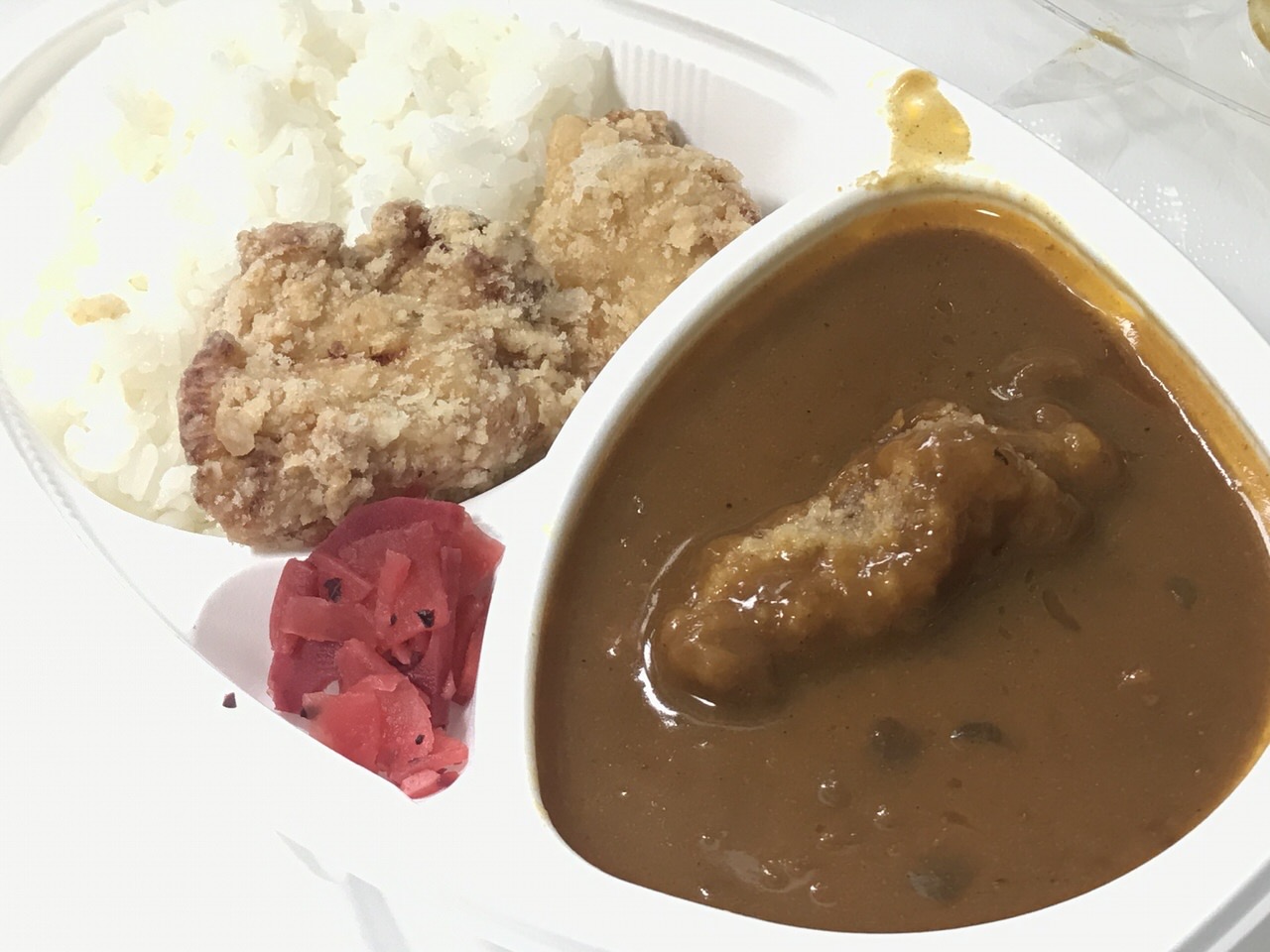 「鶏笑」からあげカレー 6