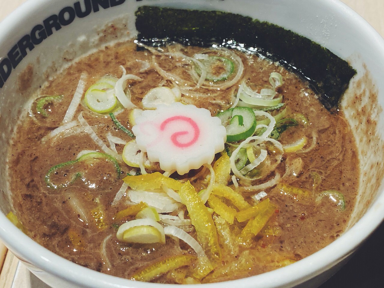 「アンダーグラウンド ラーメン 頑者 コクーンシティ店」3