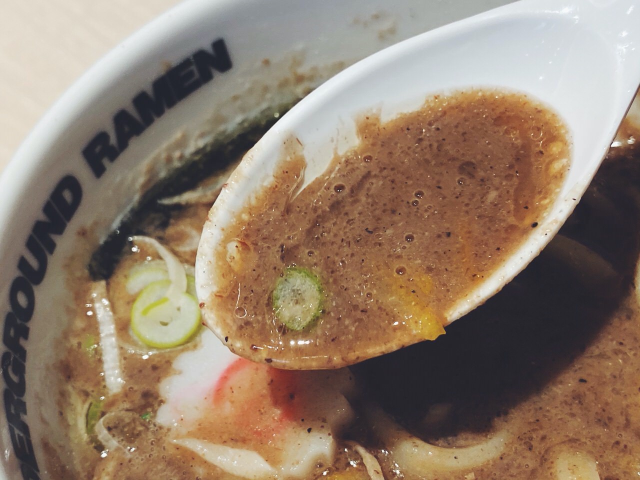 「アンダーグラウンド ラーメン 頑者 コクーンシティ店」4