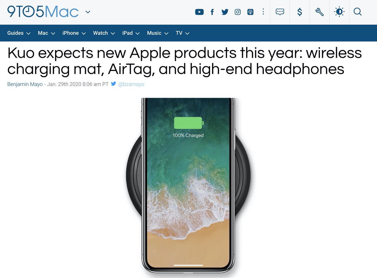 Apple、2020年前半にiPhone SE2、新しいiPad Pro、Appleタグなどをリリースか？