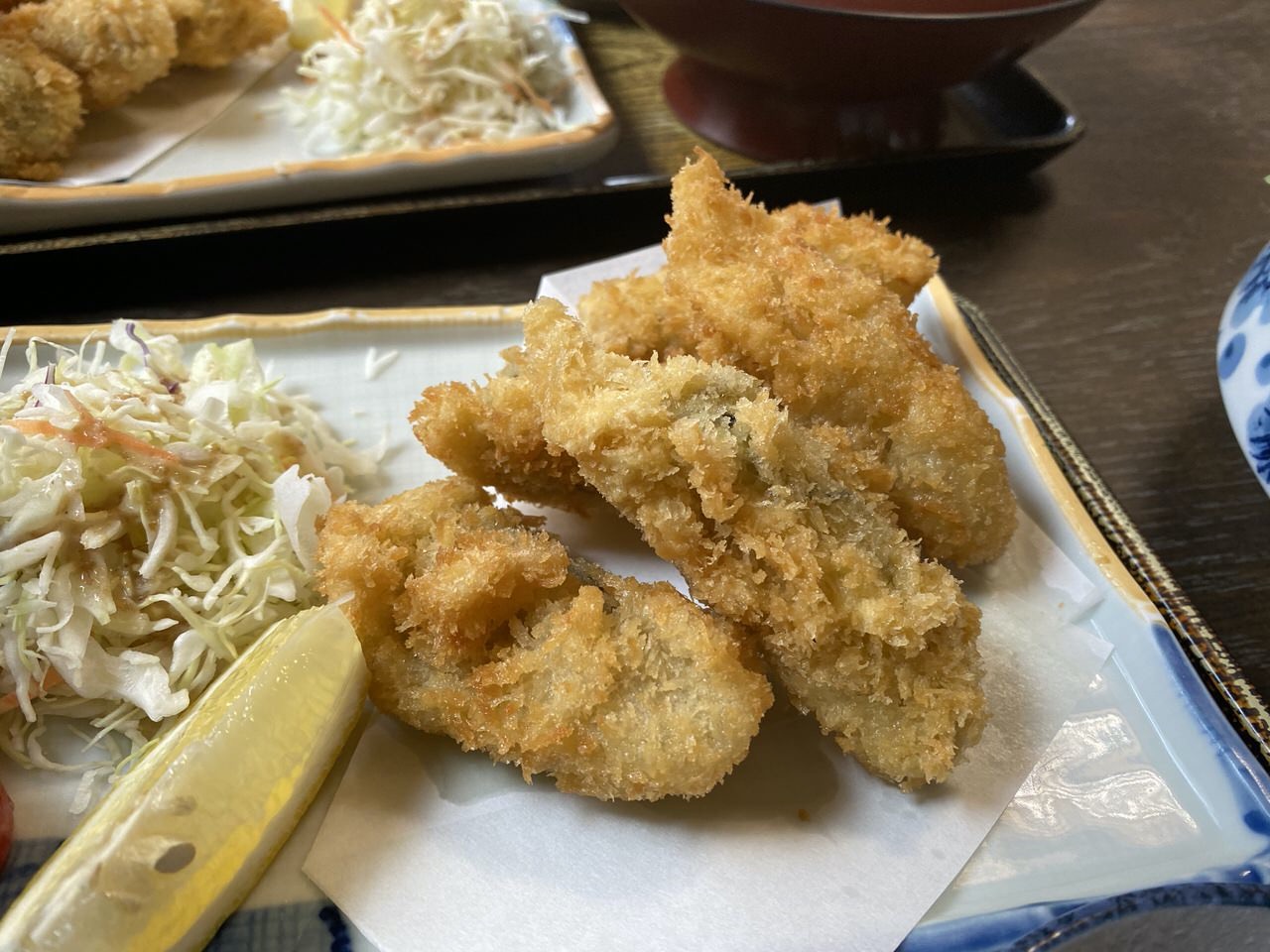 「かき友」牡蠣刺し・カキフライ定食（呉）13