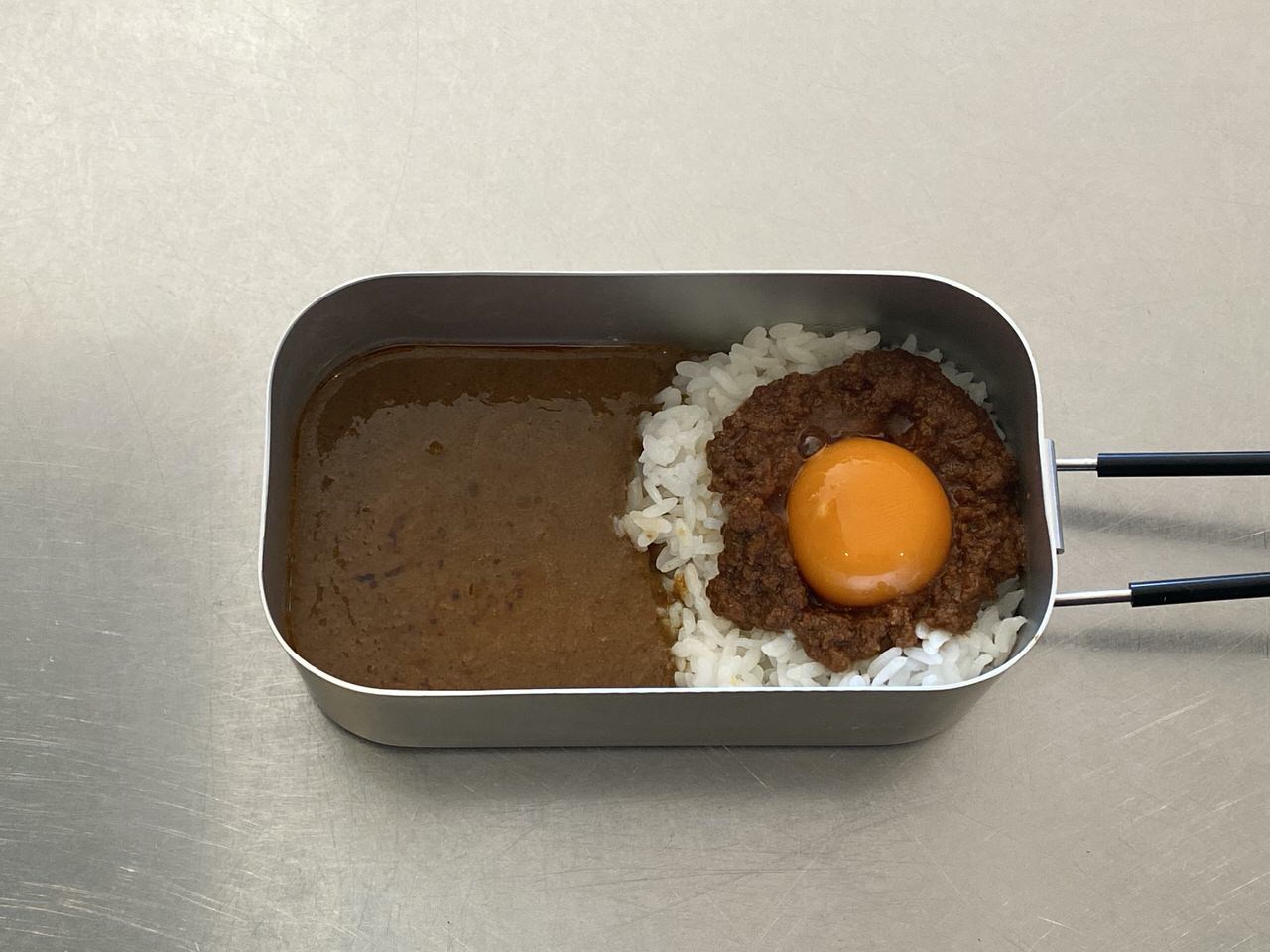 「吉田メスティン」吉田カレー＋メスティン 7