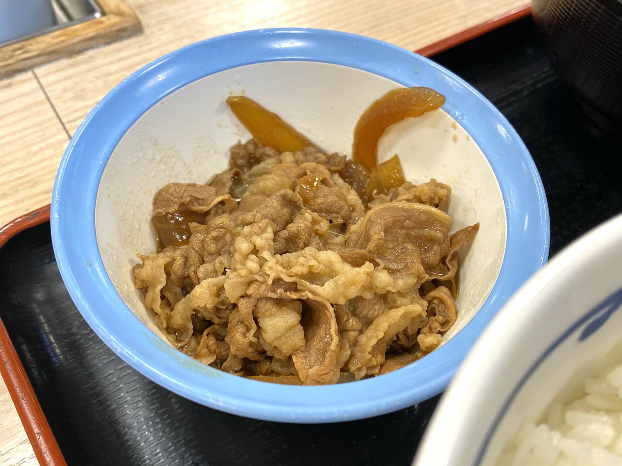 【松屋の朝食】「選べる小鉢の玉子かけごはん」2