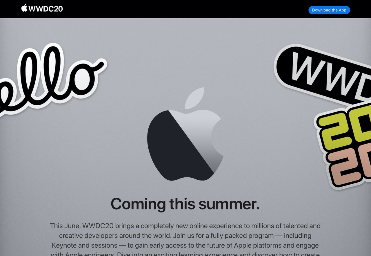 Apple「WWDC 2020」は初のオンライン形式で開催へ