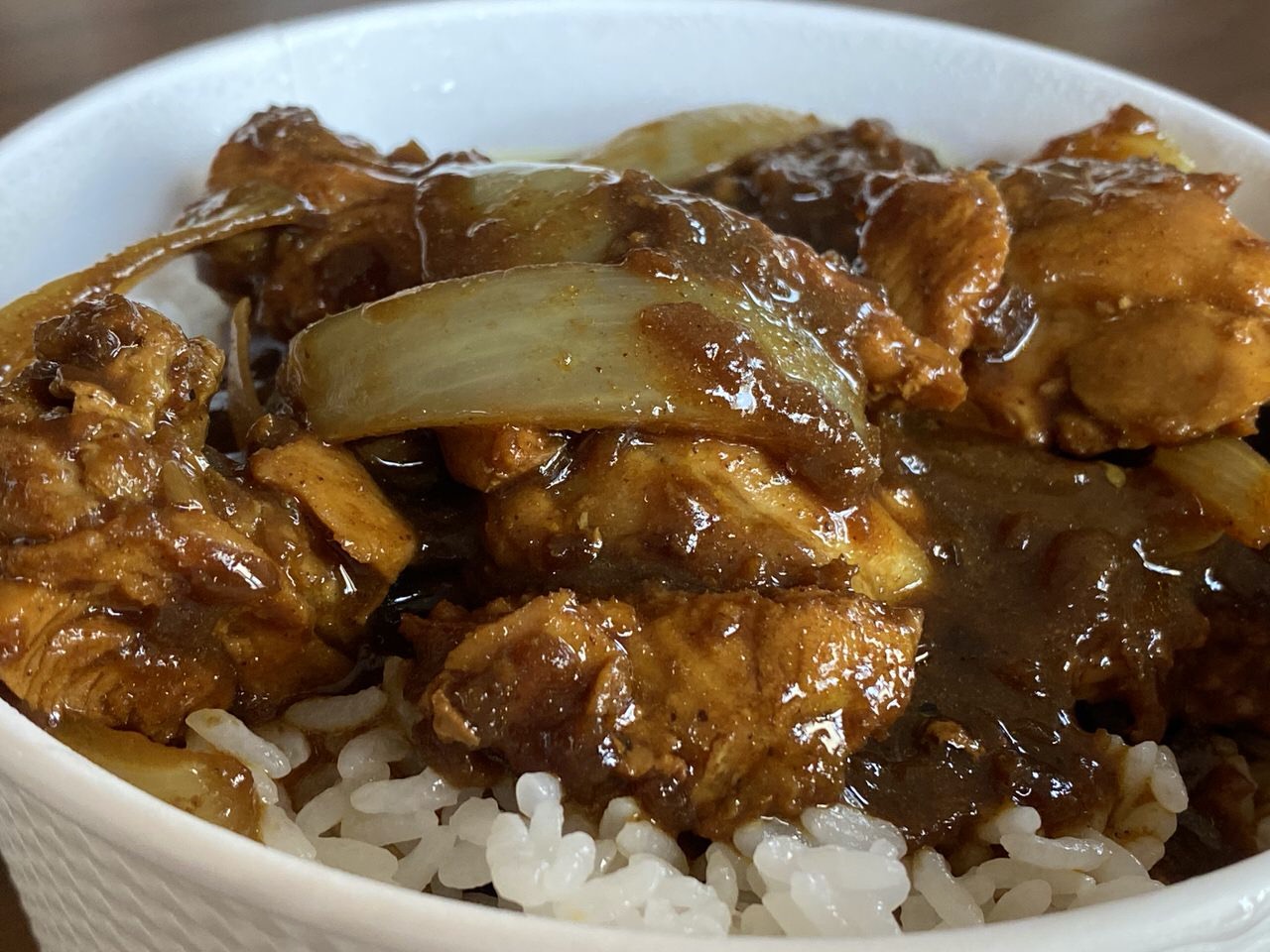 松屋「ごろごろ煮込みチキンカレー」テイクアウト 9