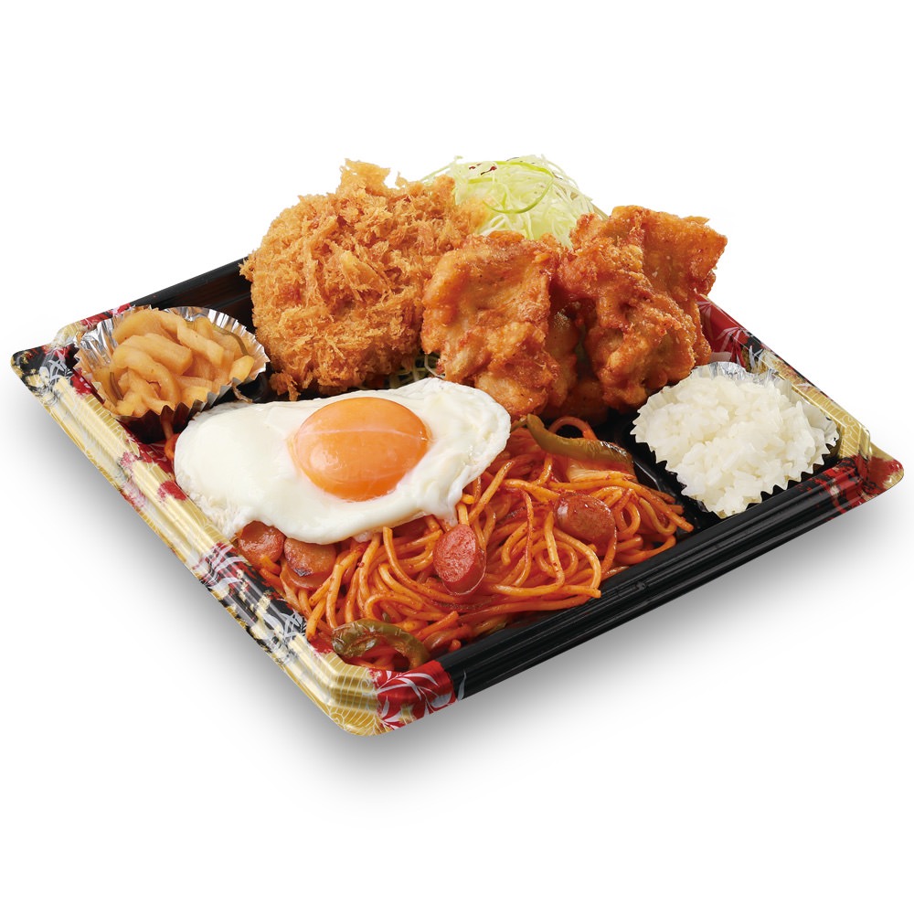 【かつや】お弁当なのかおかず盛り合わせなのかわからないボリューム感の「全力飯弁当」を4/20より発売開始