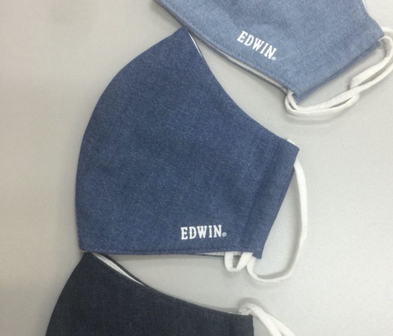 【EDWIN】公式サイトで買い物するとデニム素材のEDWINオリジナルマスクが貰える！