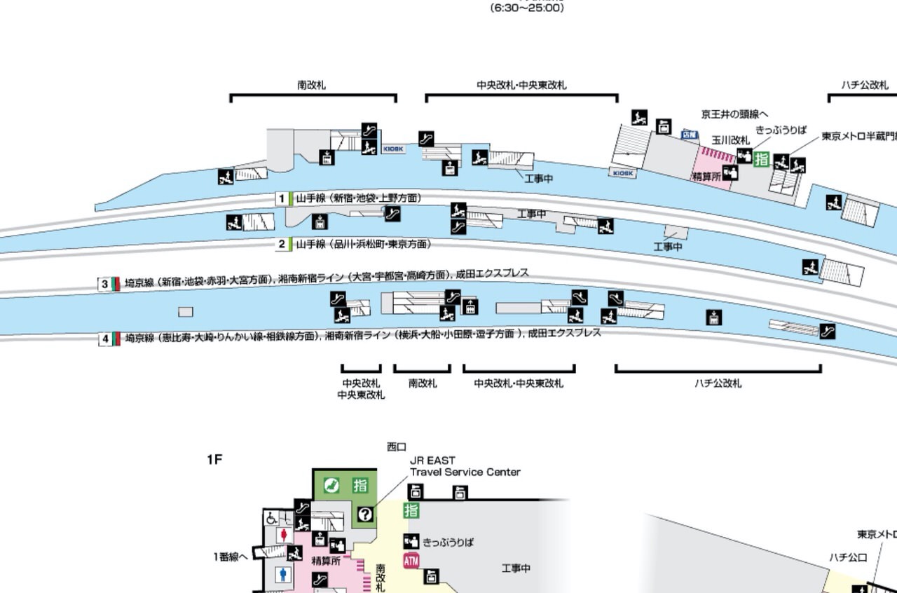 【JR渋谷駅】埼京線・湘南新宿ラインのホームが北へ350m移動完了