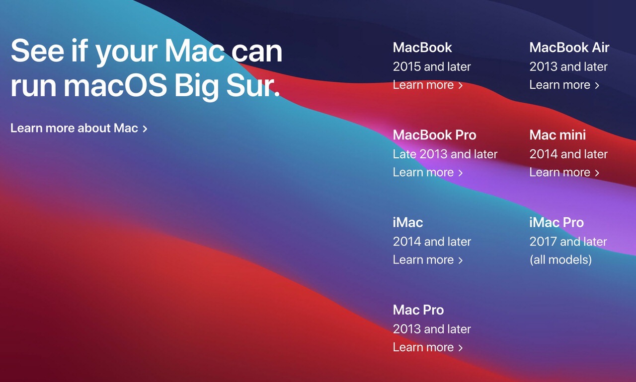 新しいDock・コントロールセンターなどの新機能を搭載した「macOS Big Sur」発表