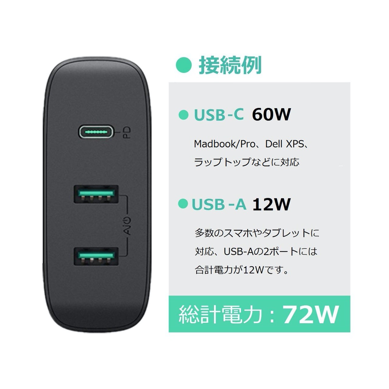 3台同時にフルスピード充電できるPD3.0対応60W急速充電器「AUKEY PA-Y12」が40％オフの2,999円（8/5まで）