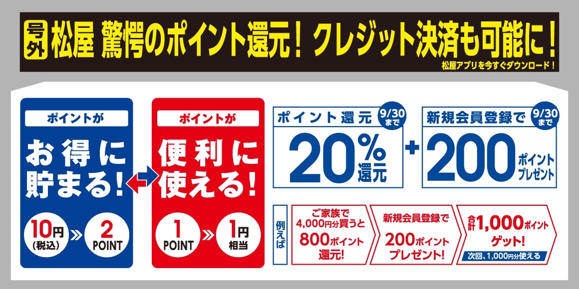 セルフ店舗で事前クレジット決済可能な「松屋モバイルオーダー」開始