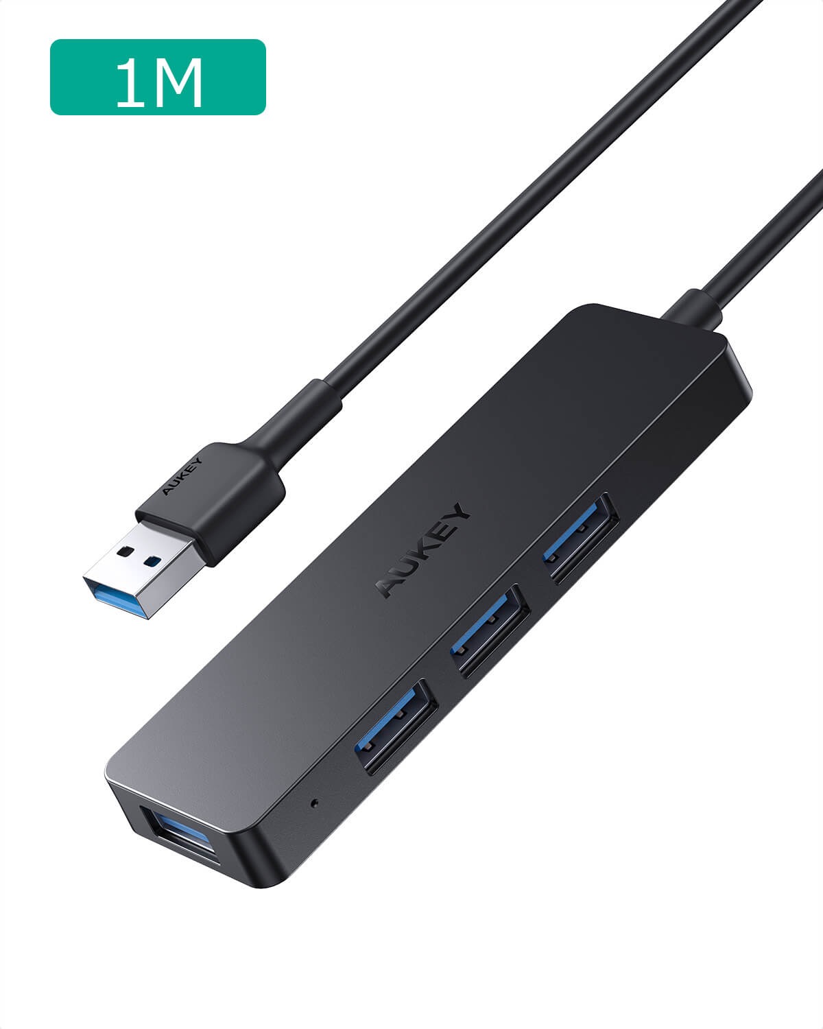 ウルトラスリム4ポートUSB3.0ハブ「AUKEY CB-H37」が30%オフの1,106円