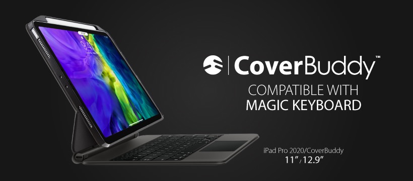 Magic Keyboardと併用できるiPad Pro 12.9用ケース「CoverBuddy」