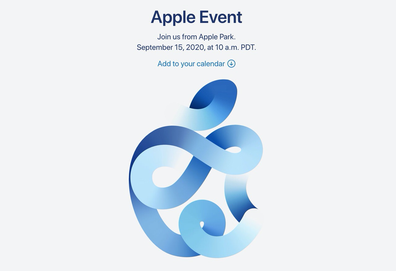 9月15日の「Apple Event」ではApple Watch SE、iPad Air 4などが発表される、iPhoneは発表されない