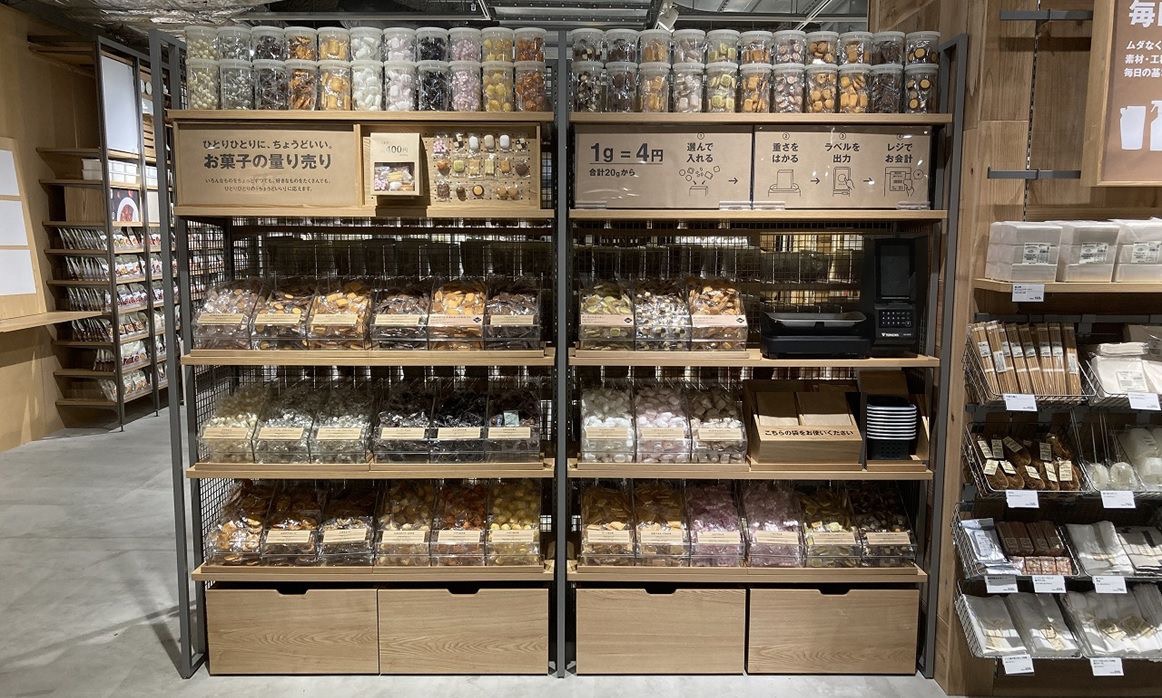 【無印良品】28種類のお菓子の量り売りを9月16日より開始