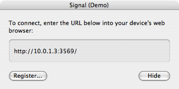 Touch Signal1