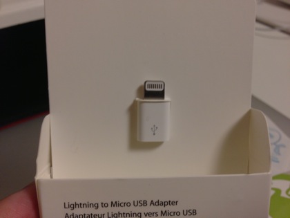 Lightning to micro 2891