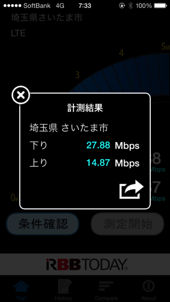 Speed test 4007