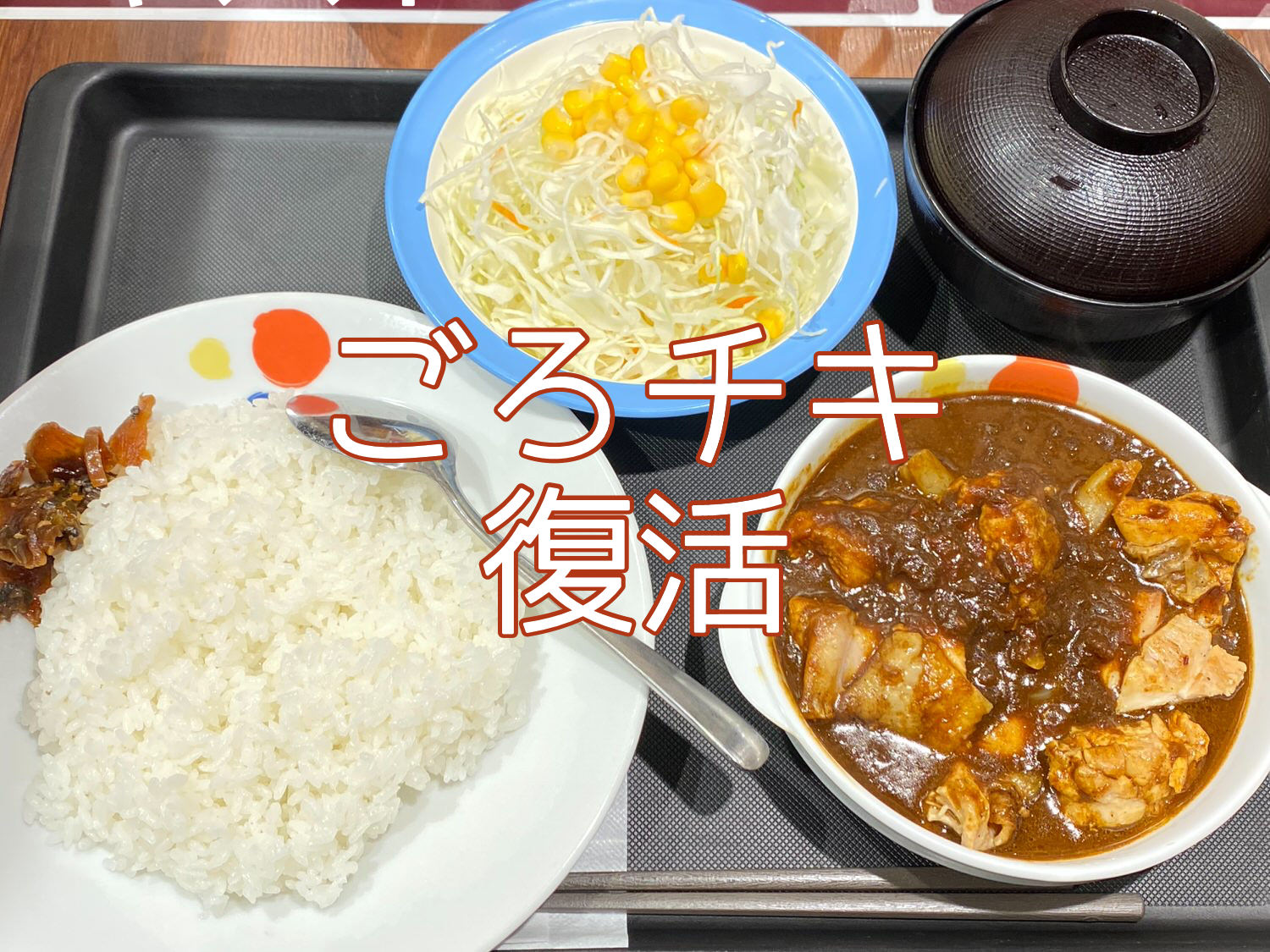 松屋で復活「ごろごろ煮込みチキンカレー」 03 04 title