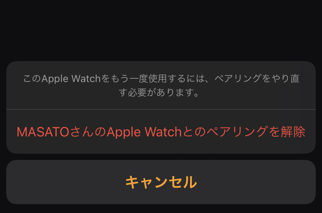 【Apple Watch 6】機種変更しようとしていきなり失敗した話【my new gear...】 22 15 04