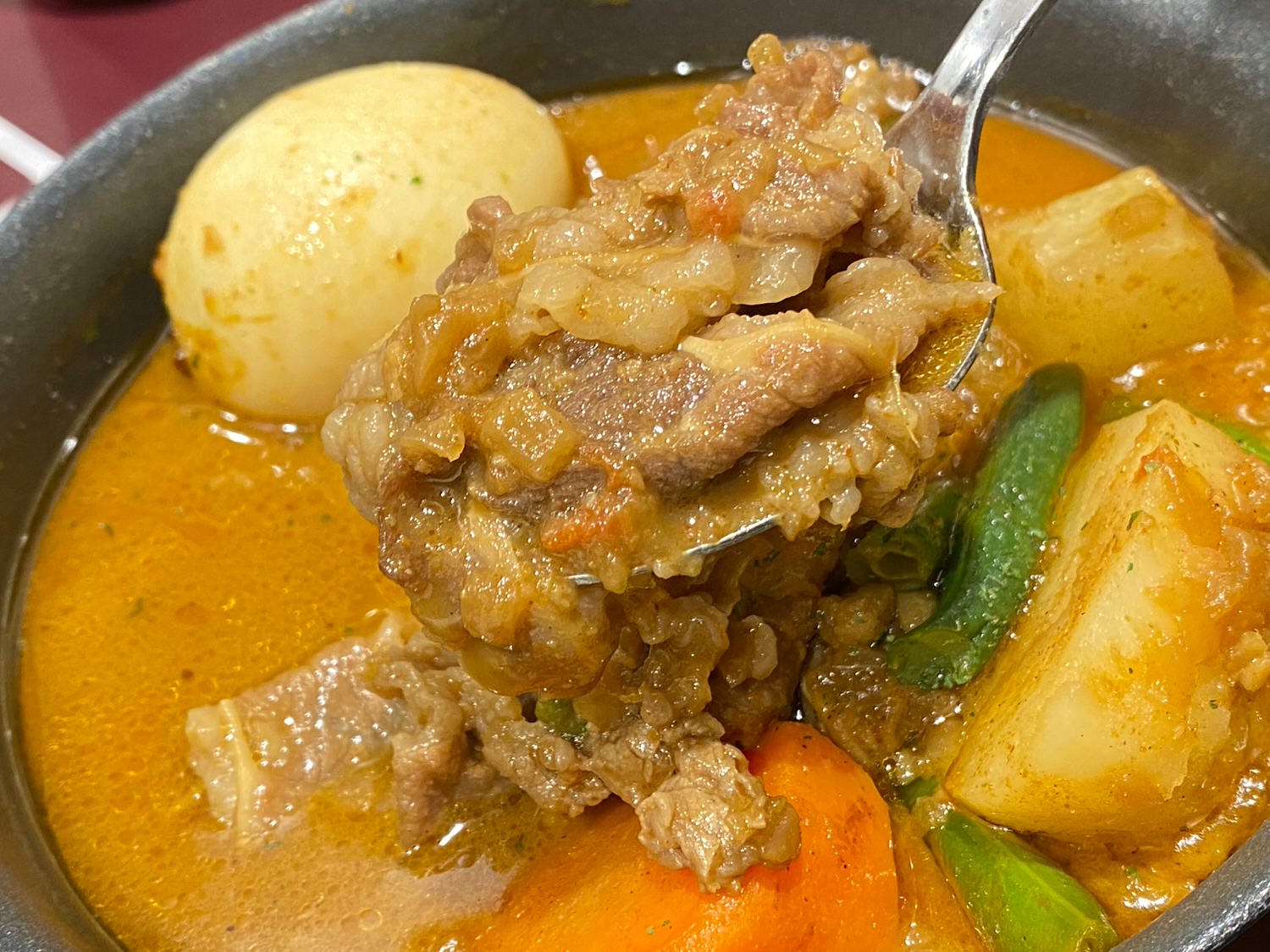 松屋「ごろっと野菜のスープカレー」 27004