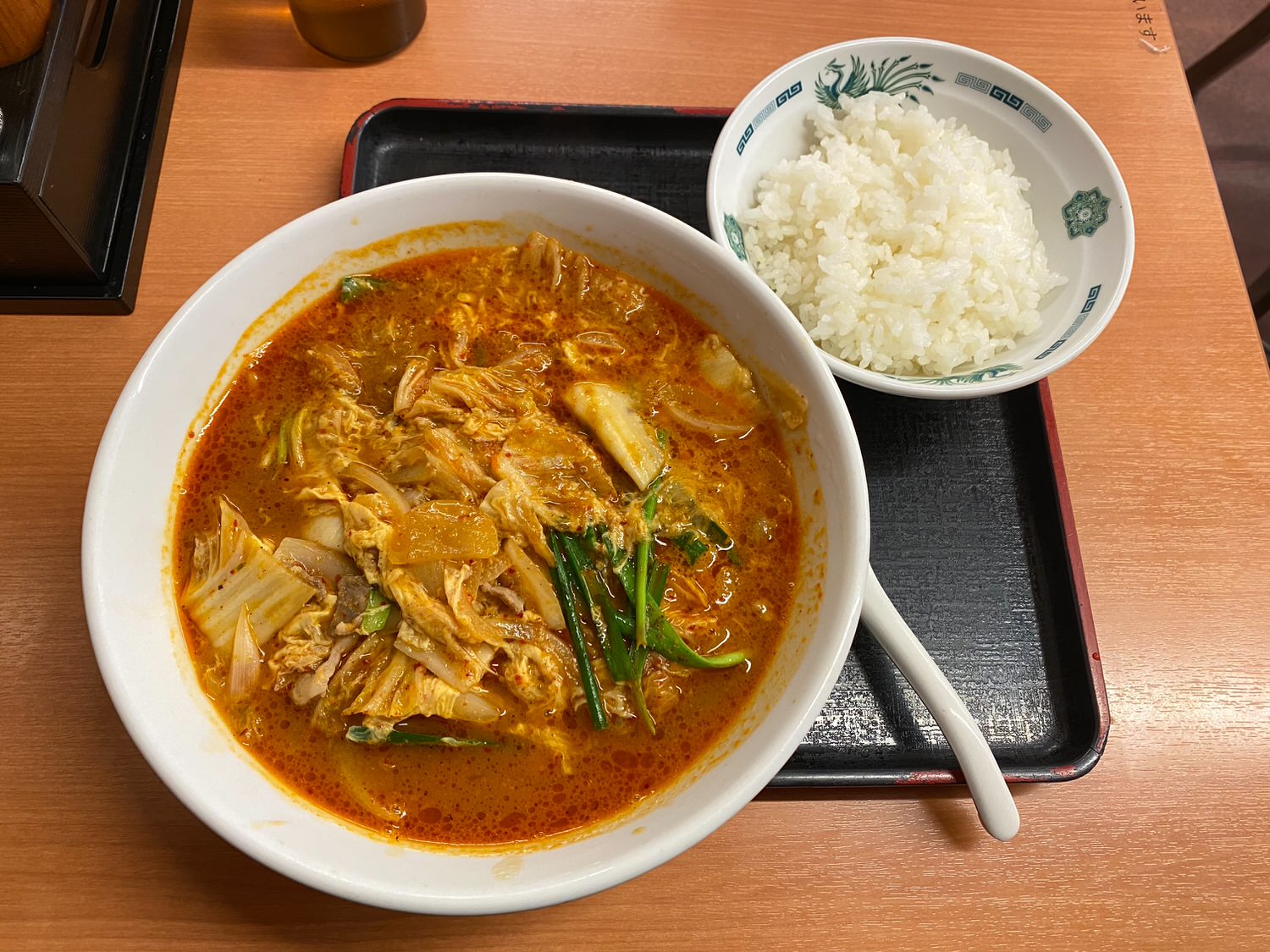 日高屋 チゲ味噌ラーメン 1 26003