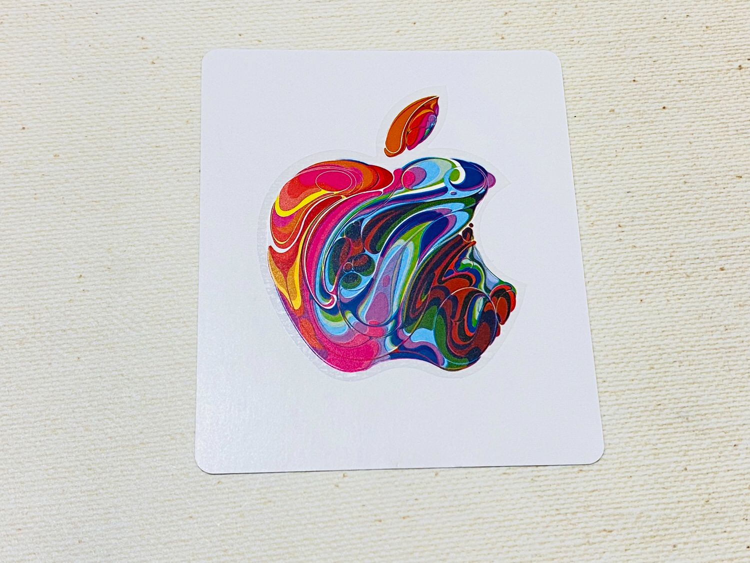 Apple gift card おまけ シール ステッカー 10000