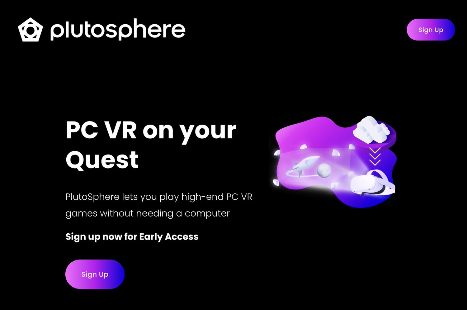 【PlutoSphere】PC不要！クラウドPCとQuest 2でPCVRする方法 13005