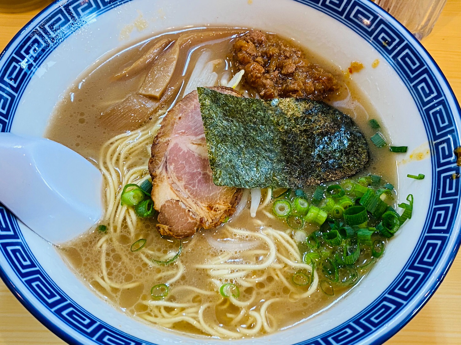 浦和「らーめん なかじま」豚骨ラーメン 06003